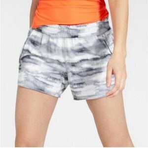 Athleta Racer Run Tie Dye shorts, size XS
